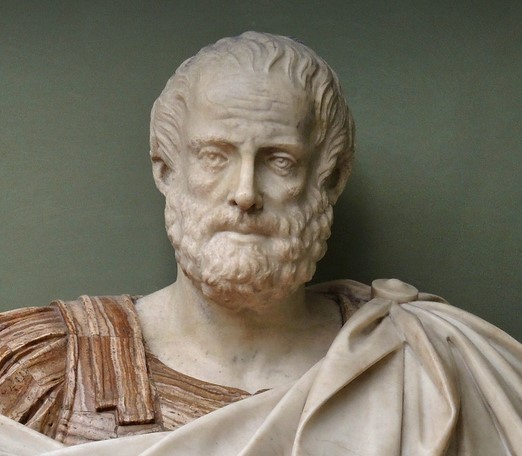 A bust of Aristotle; Uffizi Museum, Florence