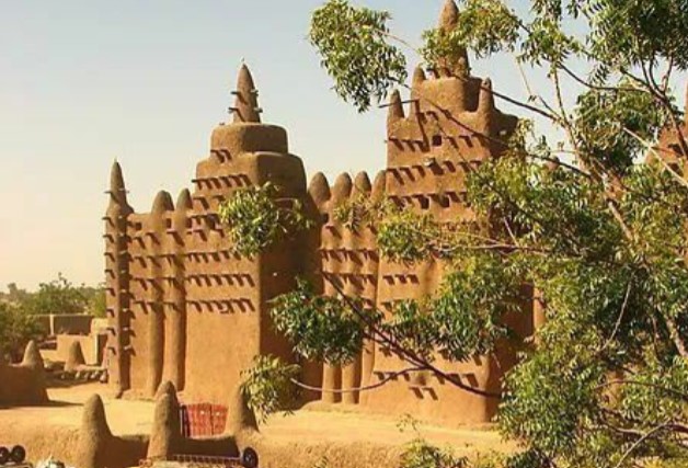 The Great Mosque of Djenné in Mali