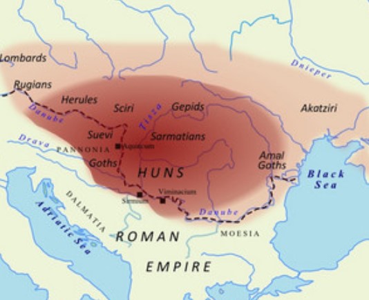 The Huns Empire (376-441)