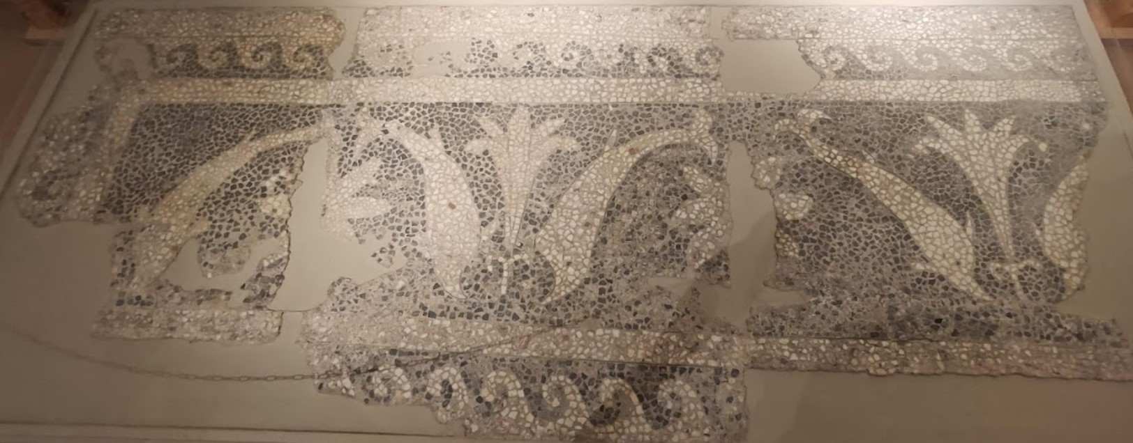 A mosaic from House of the Dolphins, Abdera