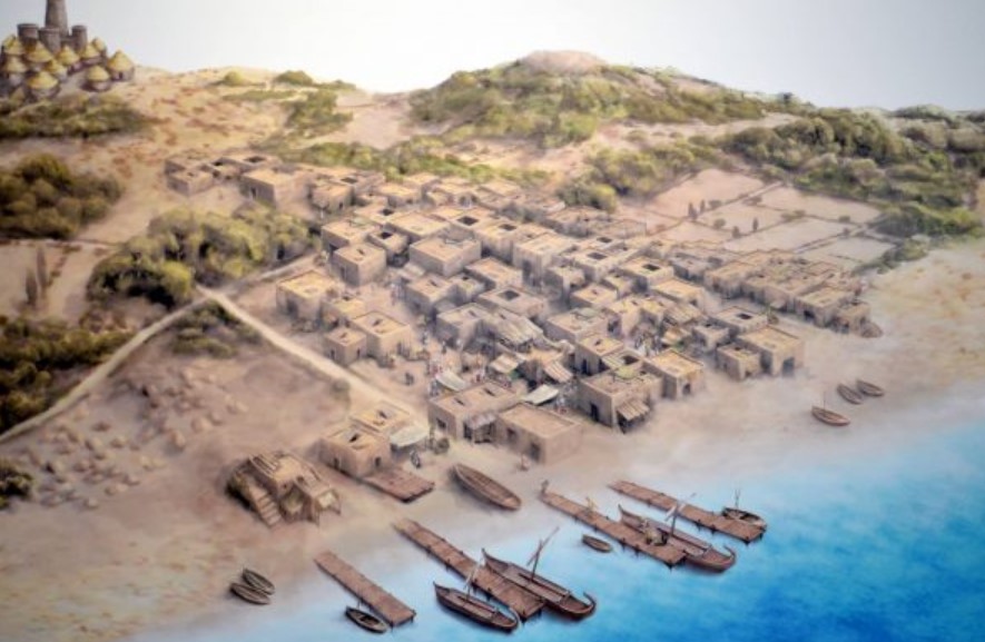 Graphical reconstruction of a Phoenician colony
