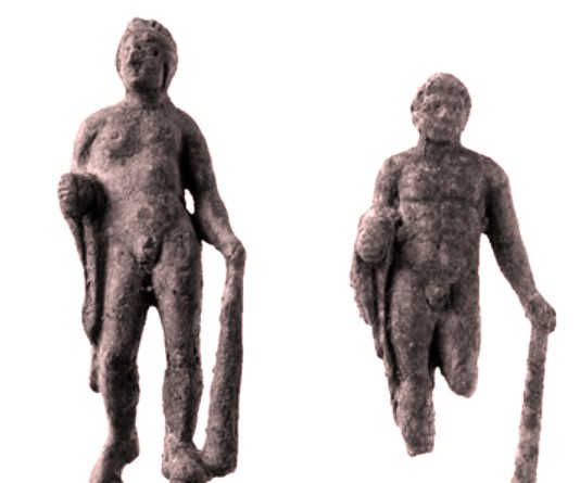 Avella, Paenzano. Figurines of Hercules