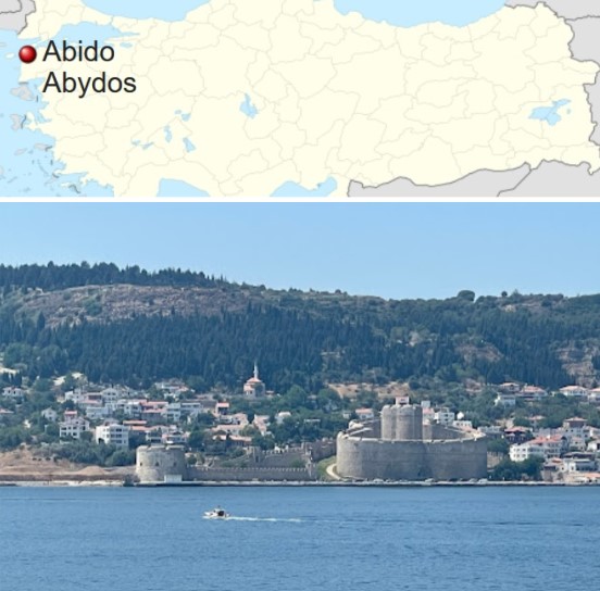 View of Cape Nagara in Turkey