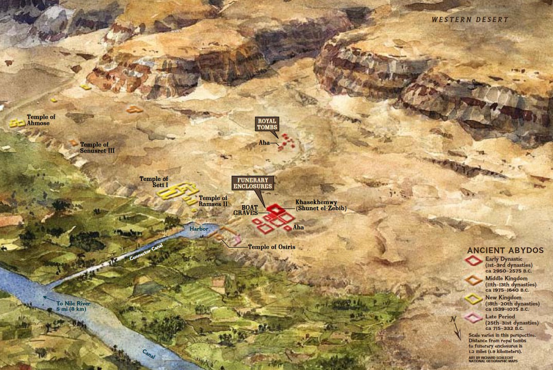Ancient Abydos by National Geographic Society
