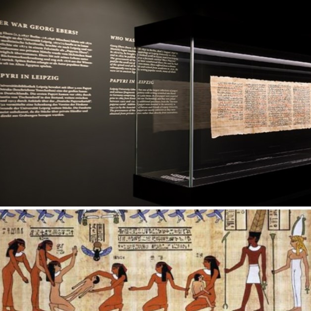 The earliest written about abortion evidence is from Ancient Egypt, around 1550 BCE, and precisely to the pages of the 'Papyrus Ebers'. The document is now in the library of the University of Leipzig, and contains a whole chapter on abortion and many other pages ranging from cancer care to burns, gynecology and contraceptive methods.