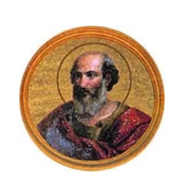 Portait of Pope Felix III in the Basilica of Saint Paul Outside the Walls, Rome
