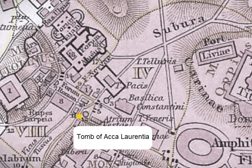 Acca Larentia's tomb
