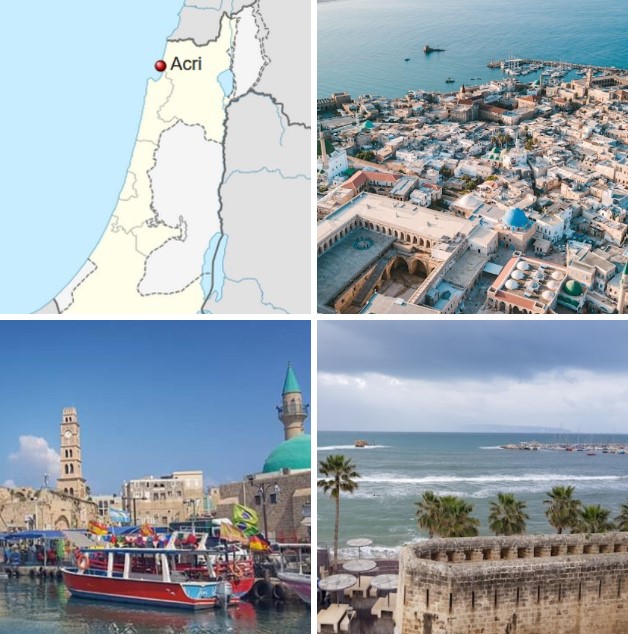 Akko, view of the old city (peninsula)