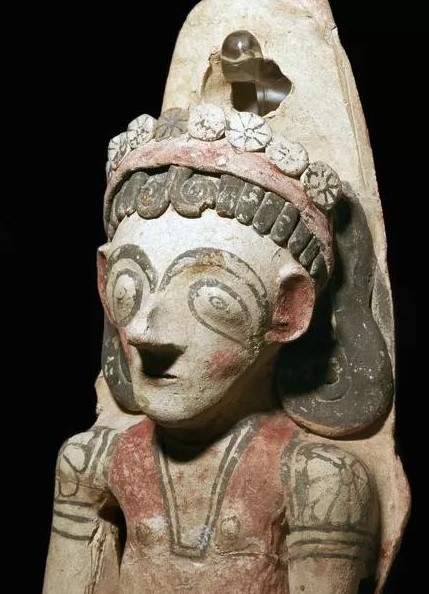 Phoenician statuette of a votary, 7th century BCE