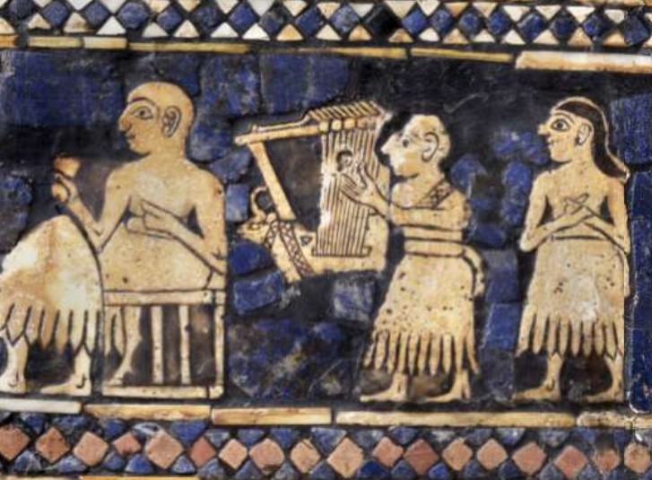 The Standard of Ur, from  Royal Cemetery (Ur, Iraq), Early Dynastic III  - The British Museum, London