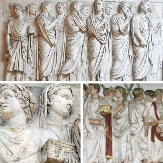 acerra depiction (Ara Pacis relief)
