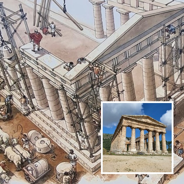 The unfinished temple of Segesta