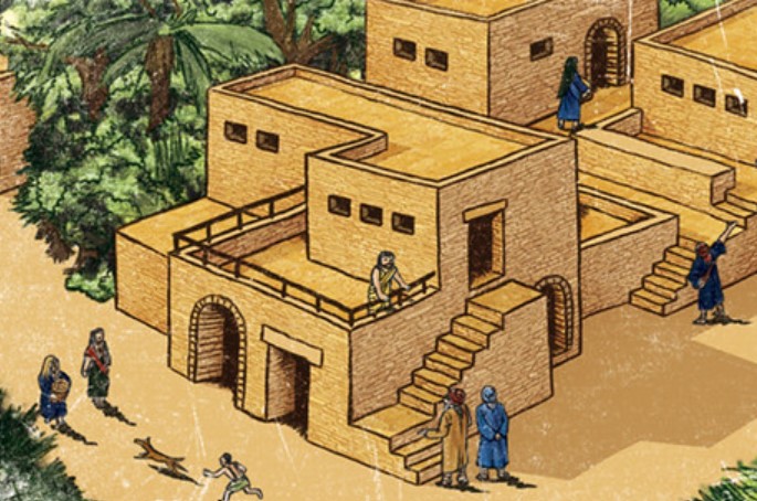 Houses in Uruk