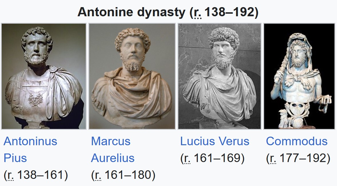 Antonine dynasty (r. 138–192)