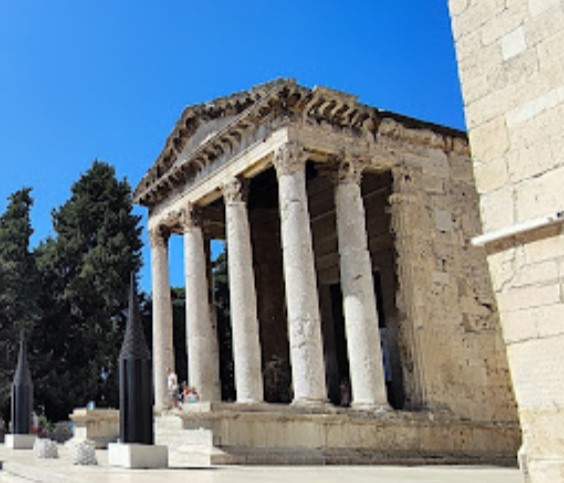 Croatia, Pula, Temple of Roma and Augustus. More temples of Augustus survive than of any other emperor.
